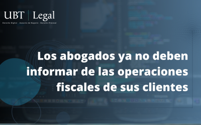 Los abogados ya no deben informar de las operaciones fiscales de sus clientes